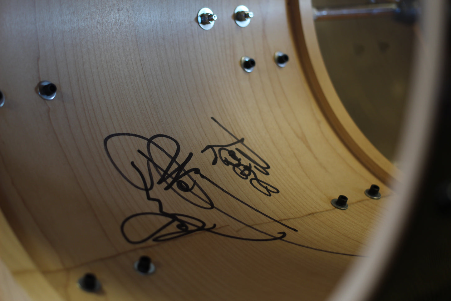 2000's Craviotto Solid Maple Kit in Black 14x20 14x14 8x12 7.5x10