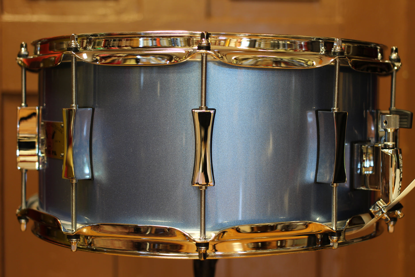 Pork Pie Percussion 6.5"x14" Little Squealer in Porcaro Blue