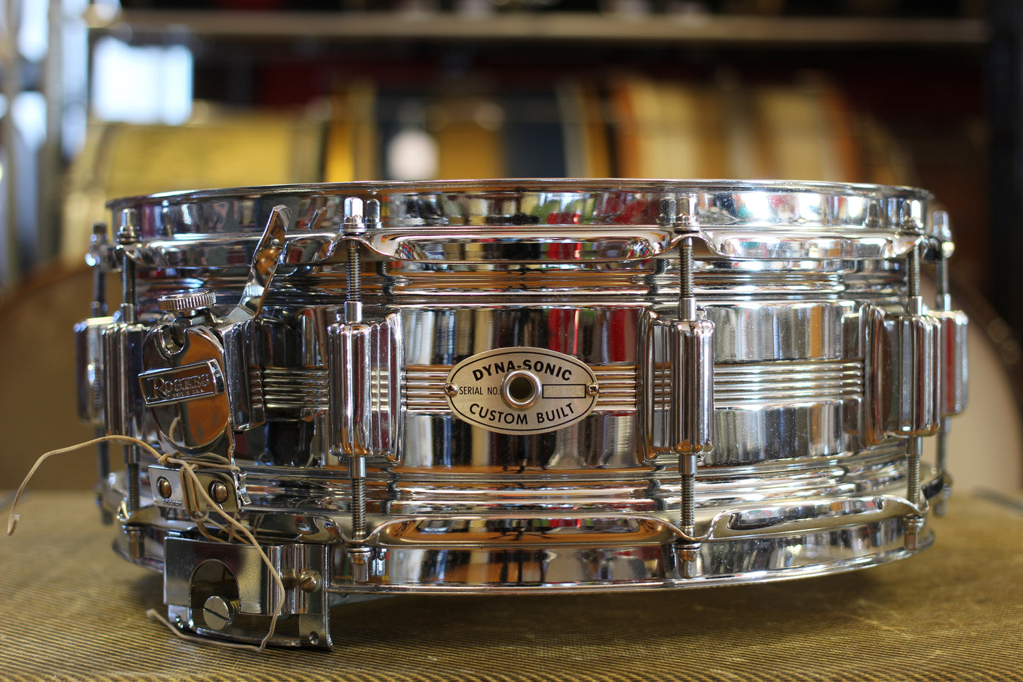 1960's Rogers 5"x14" Dynasonic Snare Drum Serial # 29209