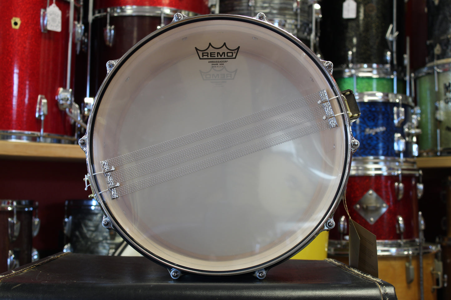 Noble & Cooley 7"x14" Solid Shell Maple in Black High Gloss