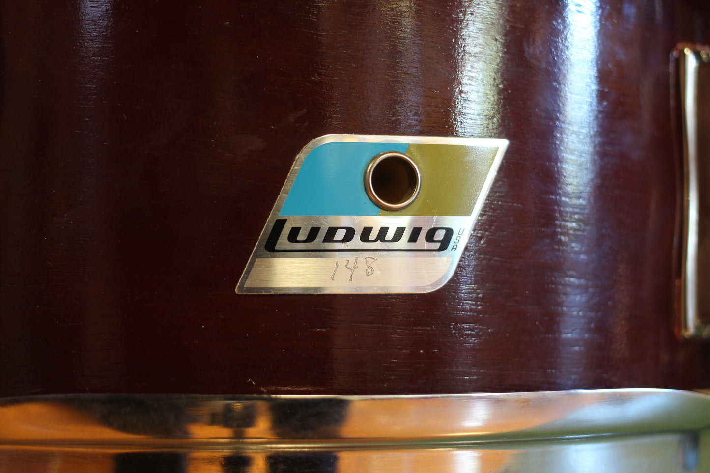 1970 Ludwig 5"x14" Pioneer in Natural Mahogany