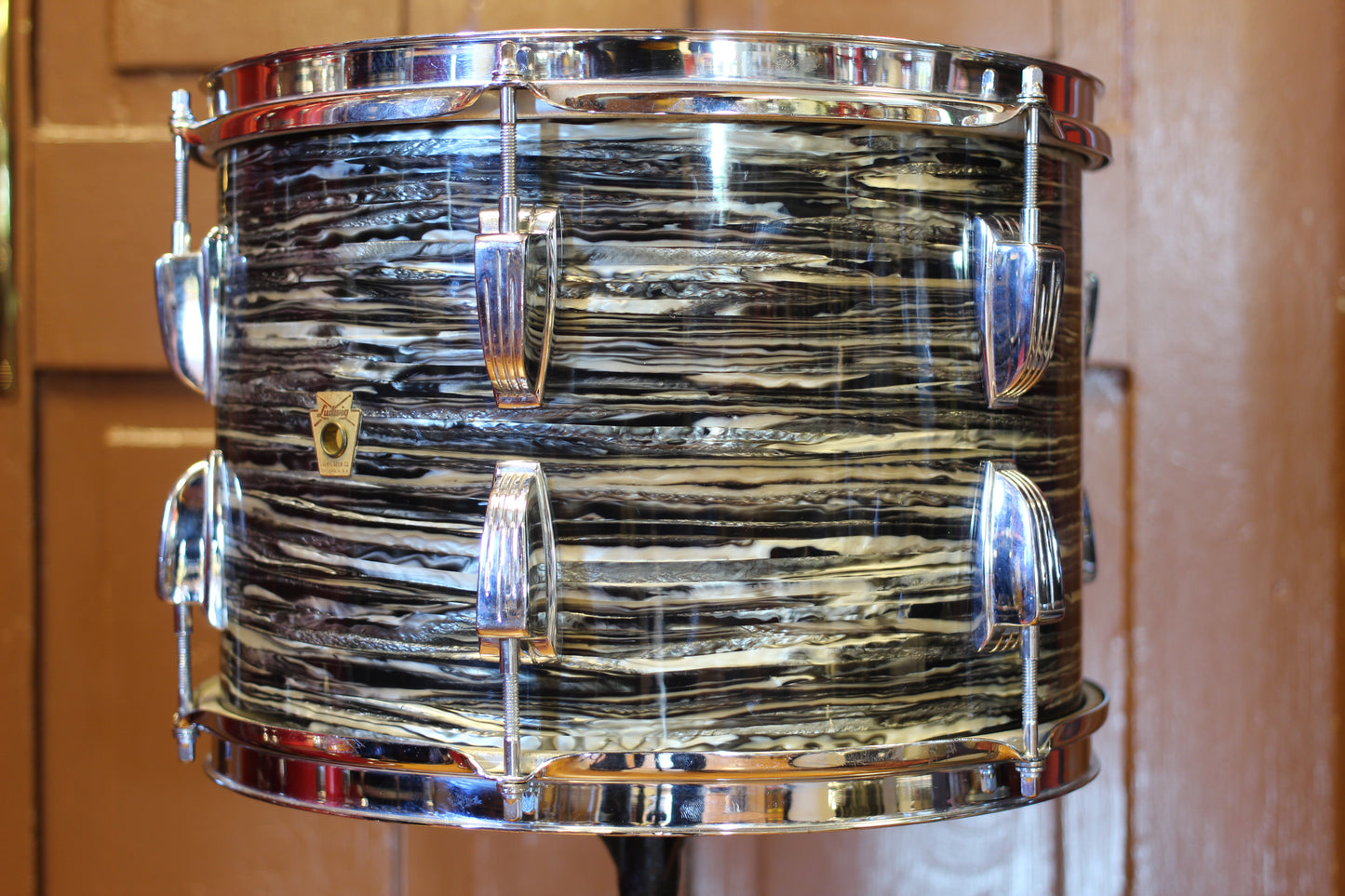 1964 Ludwig Super Classic in Oyster Black Pearl 14x22 16x16 9x13 5.5x14
