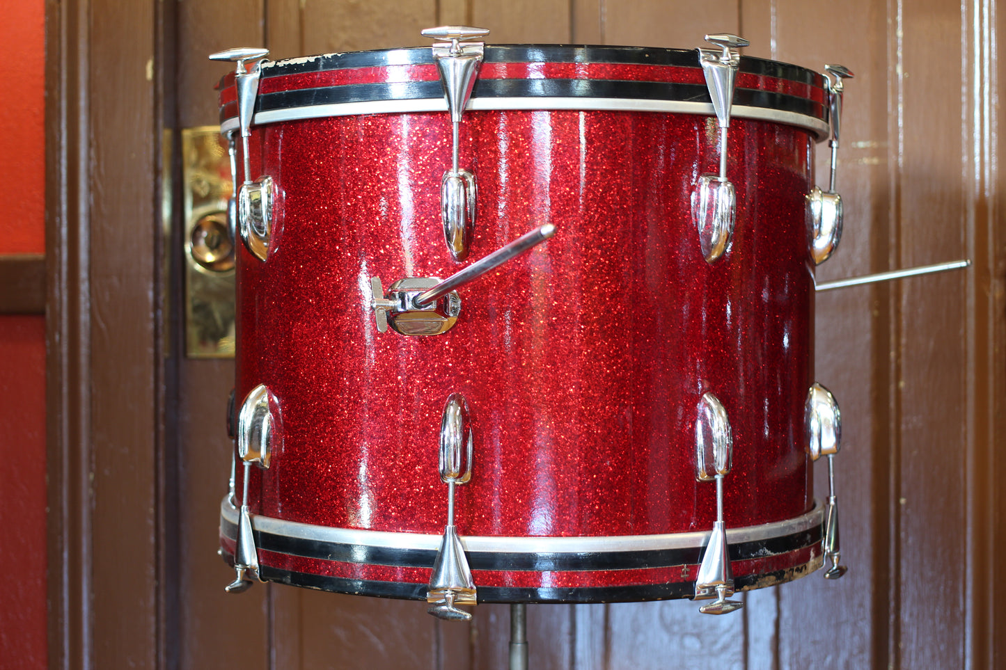 1966 Slingerland Modern Jazz outfit in Sparkling Red Pearl