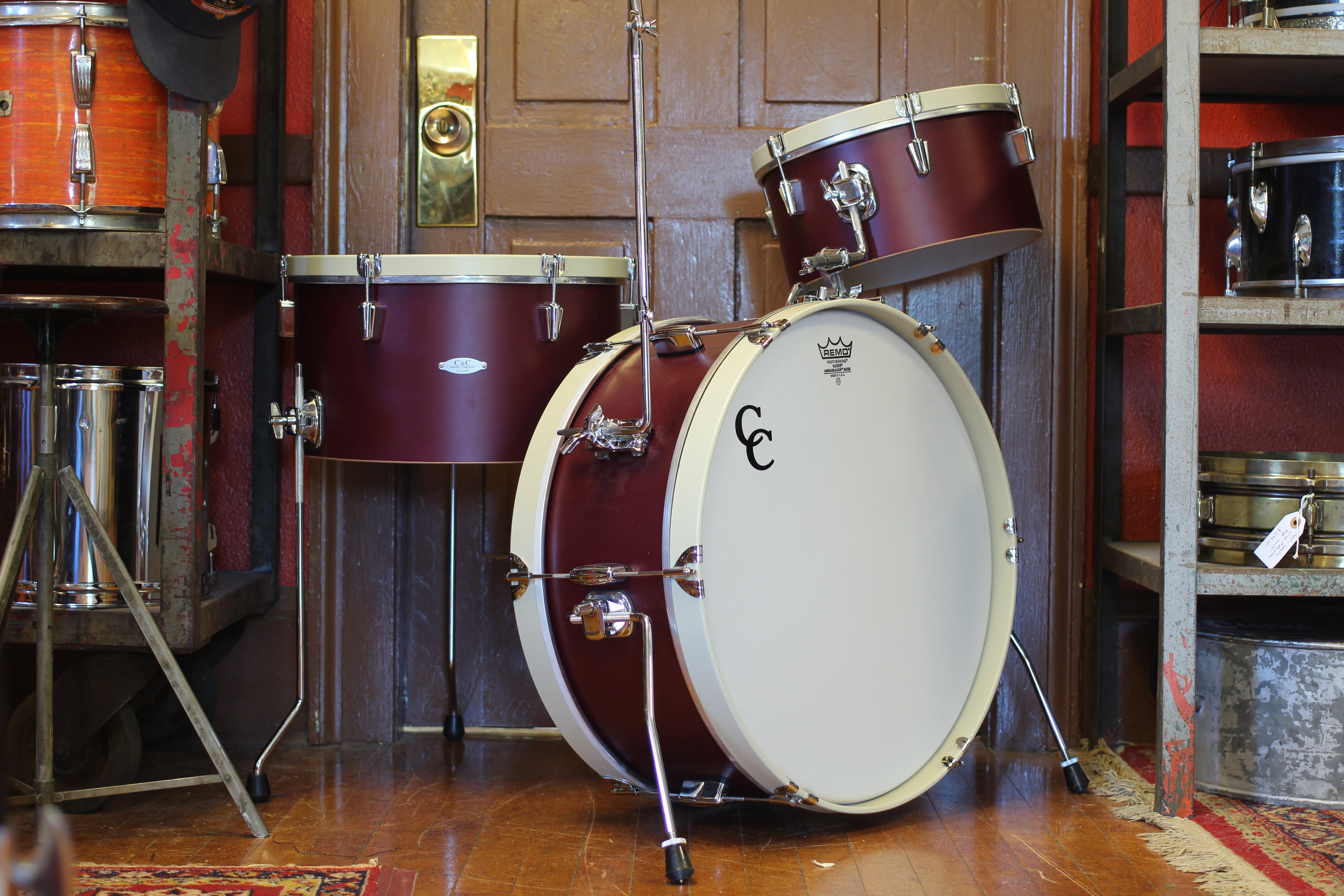 Used - C&C Super Flyer in Oxblood Satin 9.5x22 9x16 6.5x13