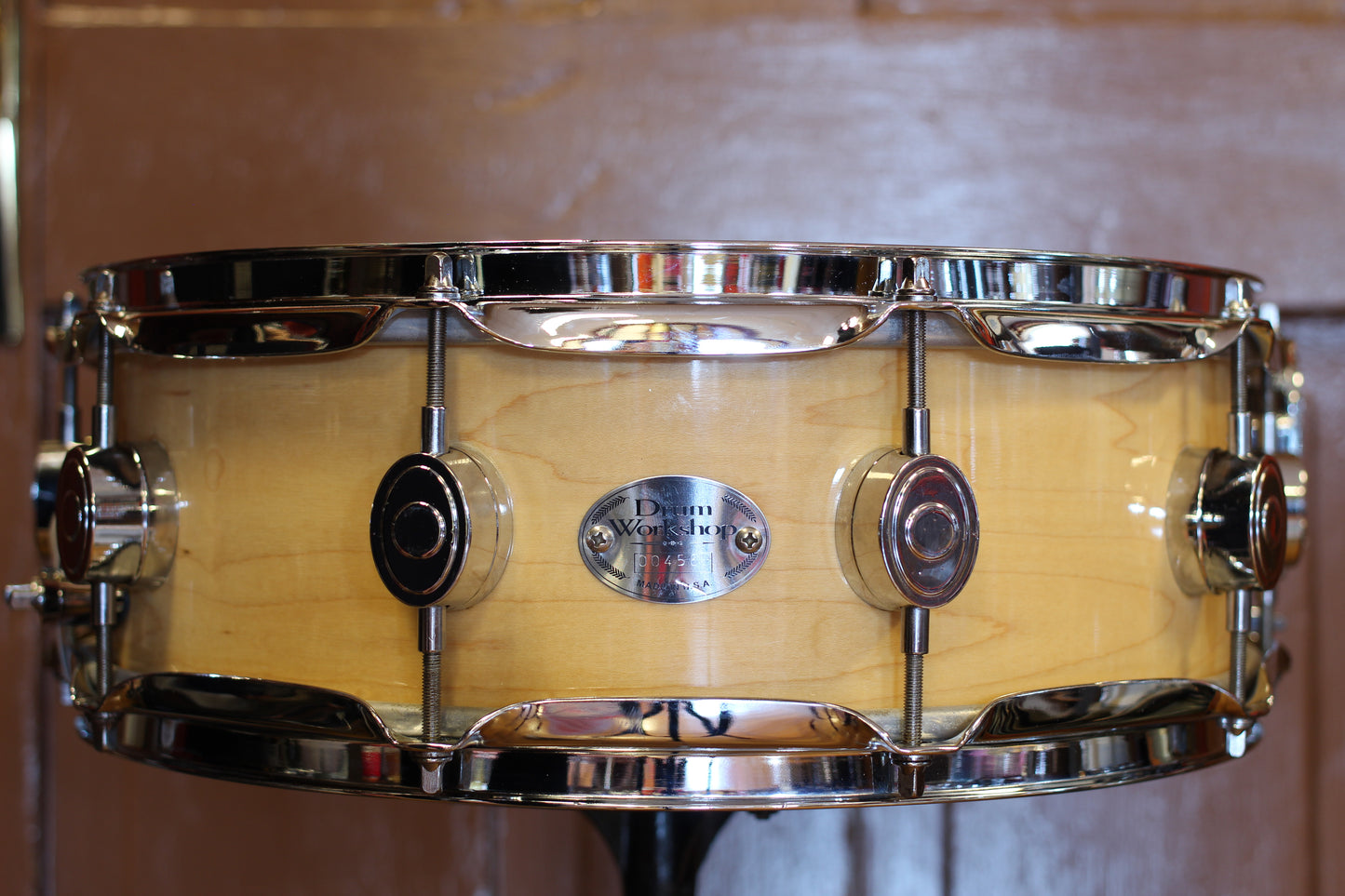 2000 DW 'Workshop Series' Snare Drum 5"x14" in Natural Maple