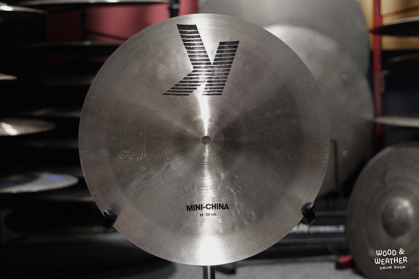 1980s Zildjian 14" K Mini-China Cymbal 675g