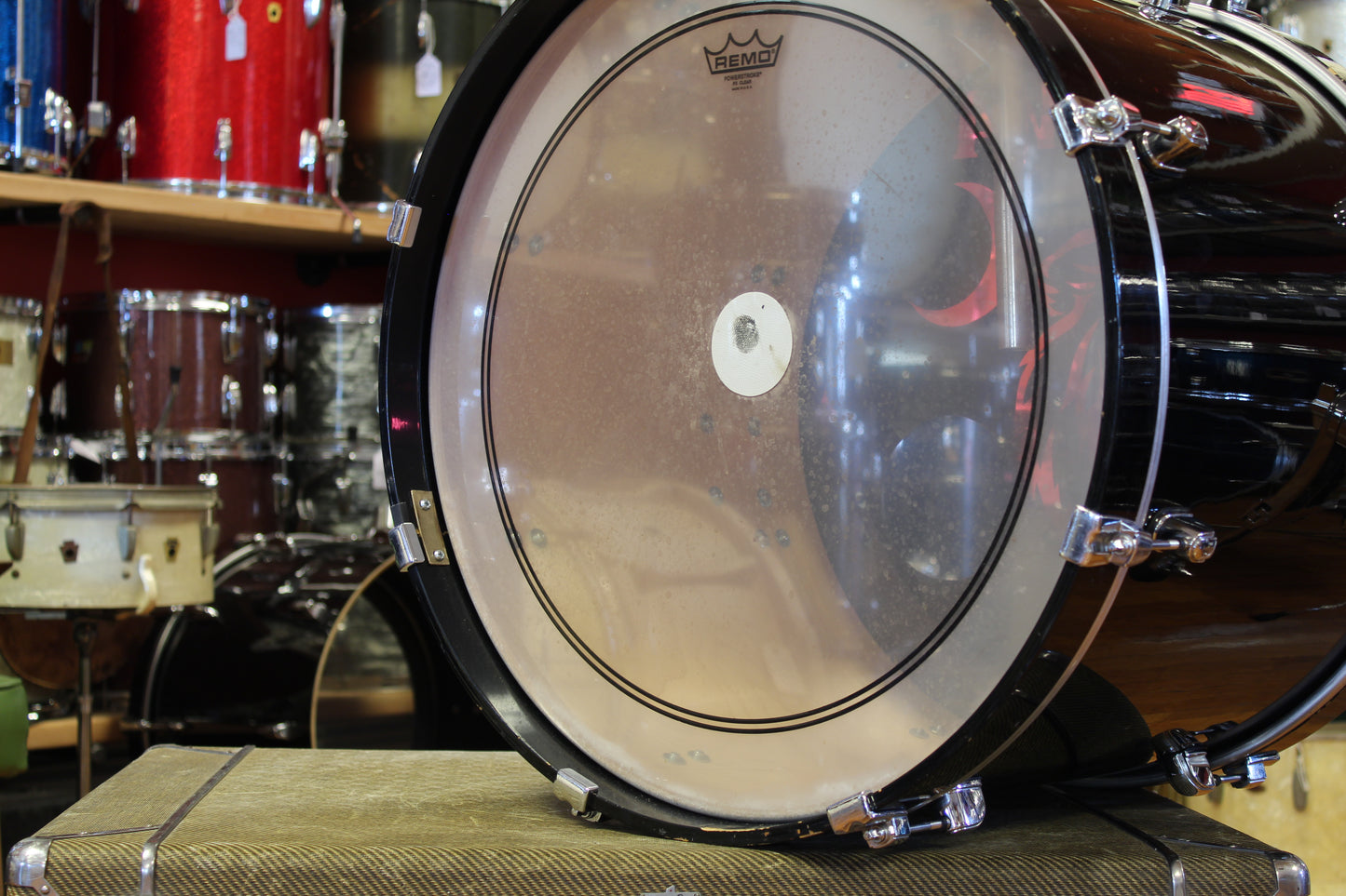 00's Tama MIJ Starclassic Performer in Black Gloss 10-12-13-14-16-22