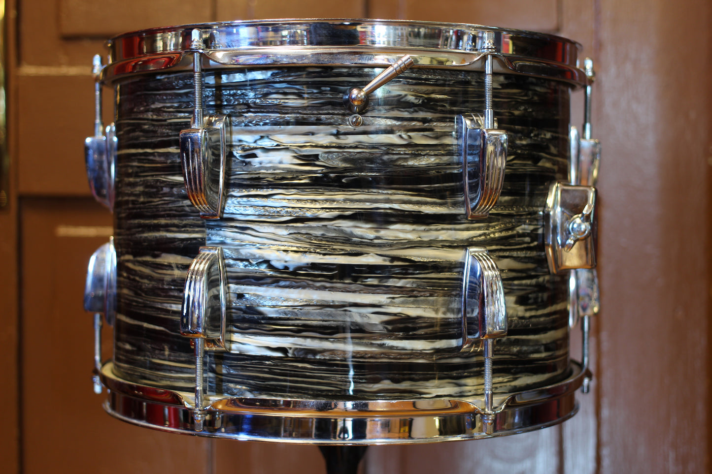 1964 Ludwig Super Classic in Oyster Black Pearl 14x22 16x16 9x13 5.5x14