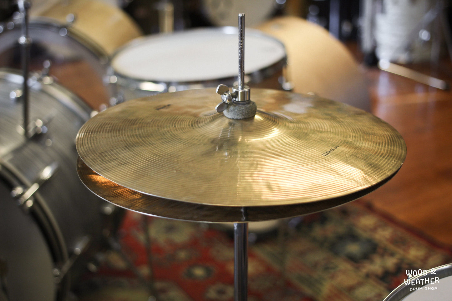 Used Wuhan 14" Hi-Hat Cymbals 975/985g