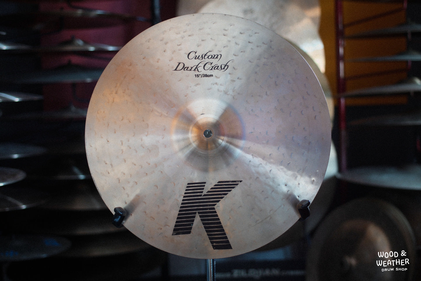 1995 Zildjian 15" K Custom Dark Crash 892g