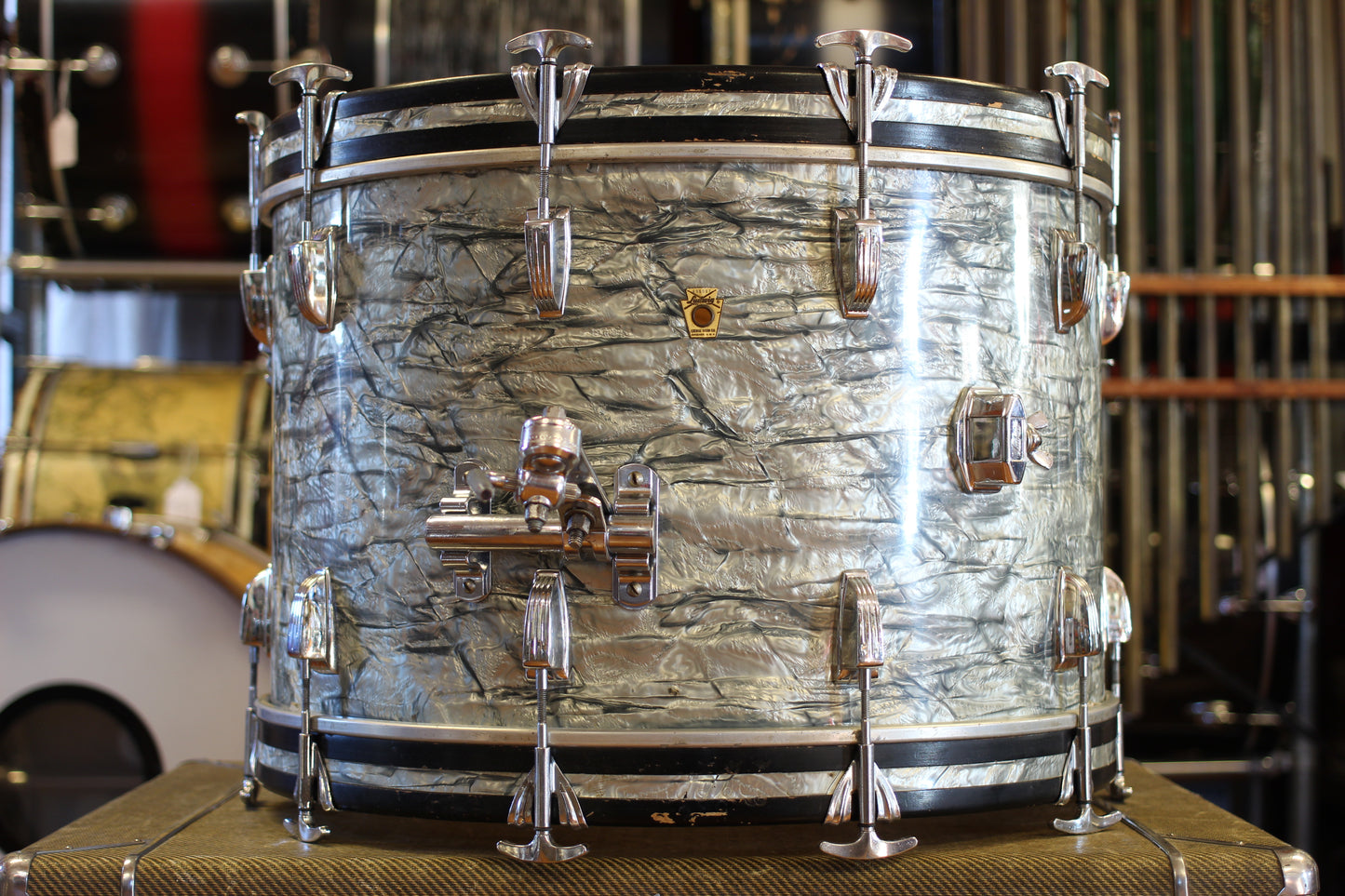 1969 Ludwig Super Classic in Sky Blue Pearl 14x22 16x16 9x13