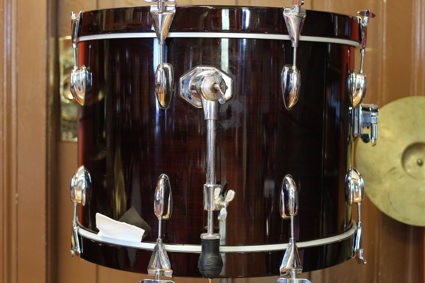 1990's Slingerland Artist Custom in Mahogany 14x20 14x14 5.5x14 8x12 8x10