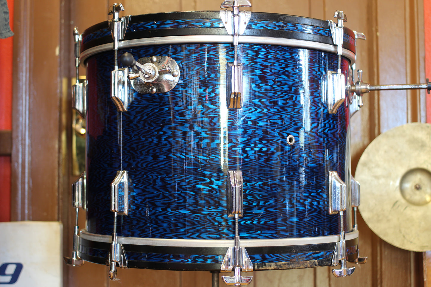 1960's Rogers Holiday in Blue Onyx Pearl 14x20 16x16 8x12