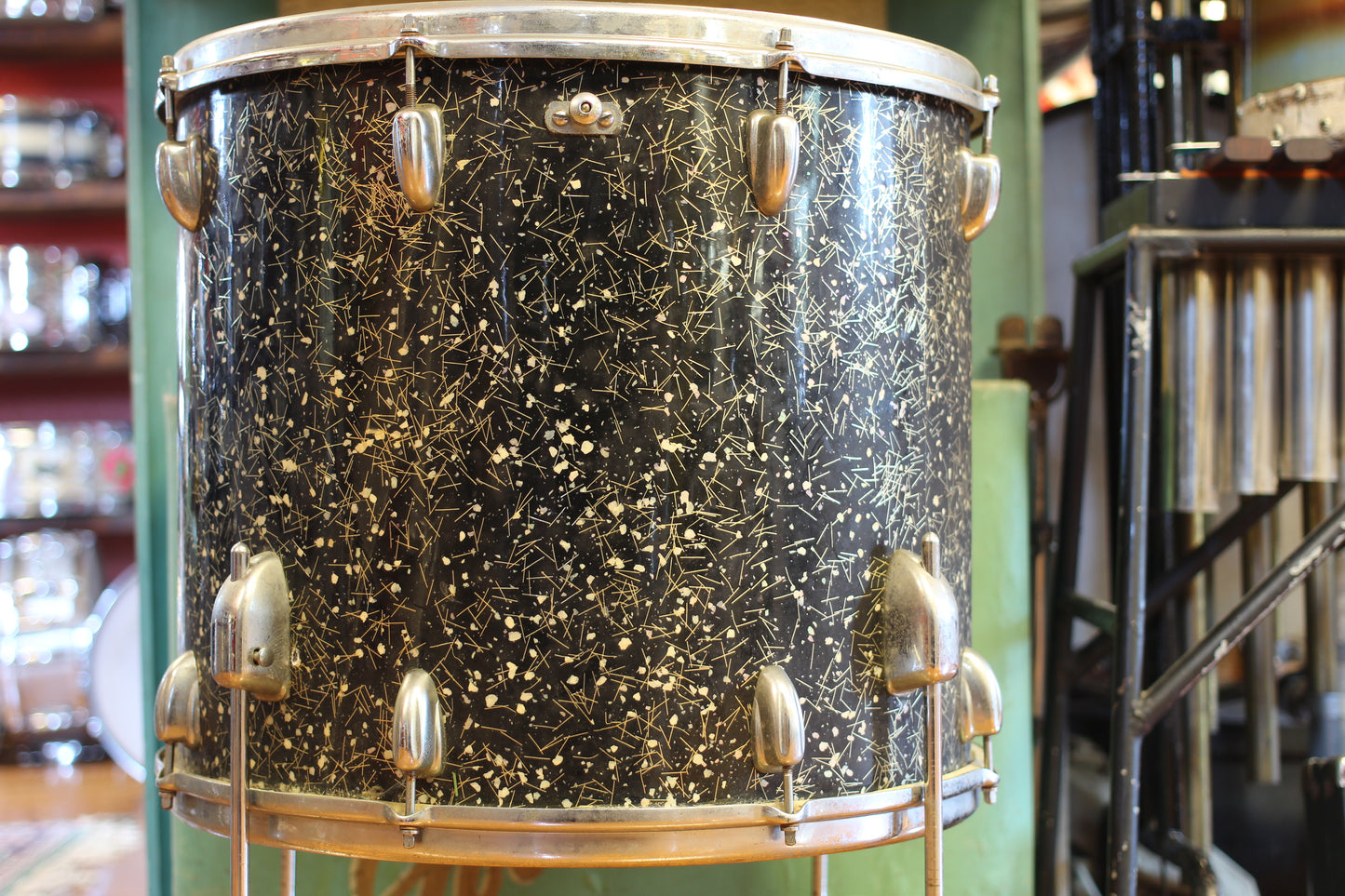 1961 Slingerland 16"x18" Floor Tom in Capri Pearl