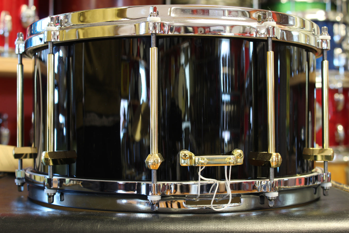 Noble & Cooley 7"x14" Solid Shell Maple in Black High Gloss
