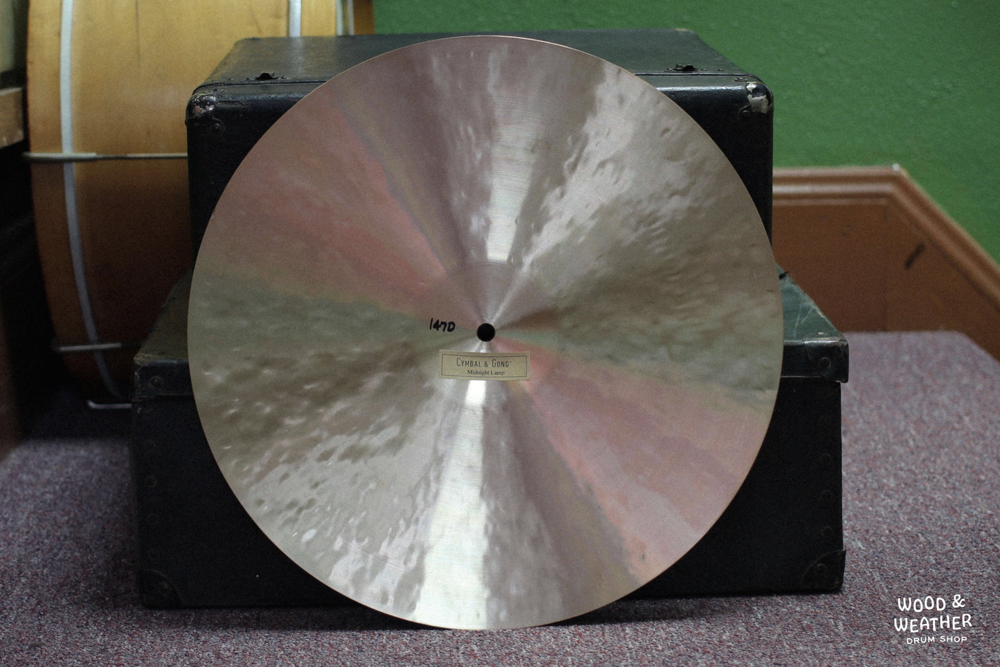 Cymbal & Gong 18" Midnight Lamp Crash/Ride Cymbal 1470g