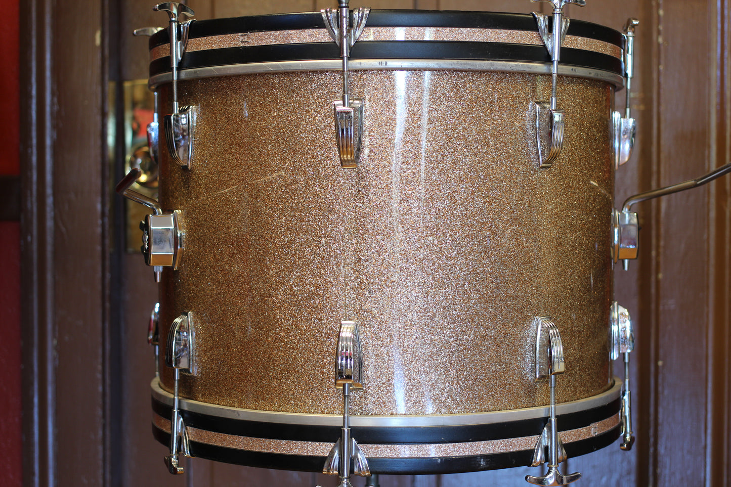 1968 Ludwig 'Superbeat' in Champagne Sparkle 9x13 16x16 14x20