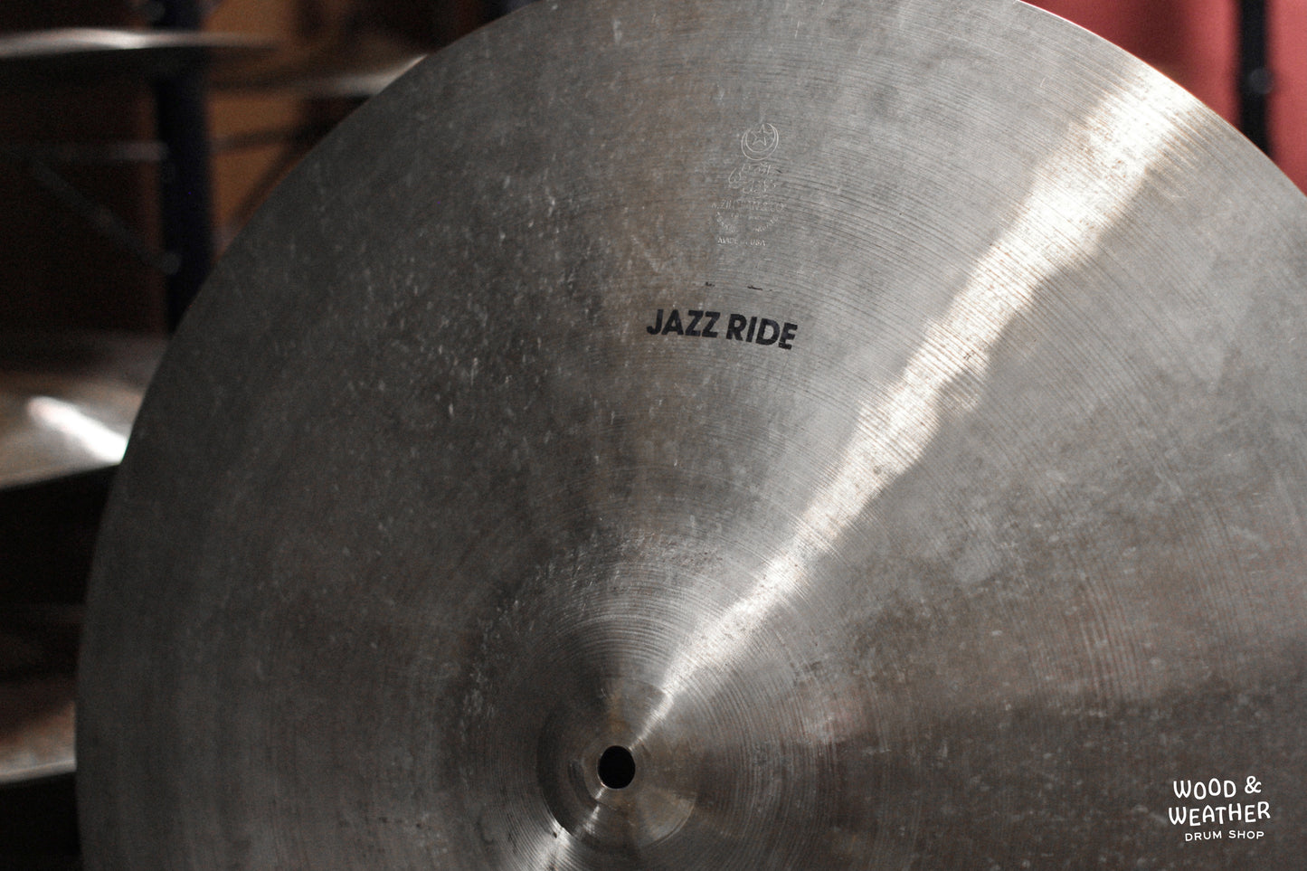 1980s Zildjian 20" K "EAK" Jazz Ride Cymbal 2130g