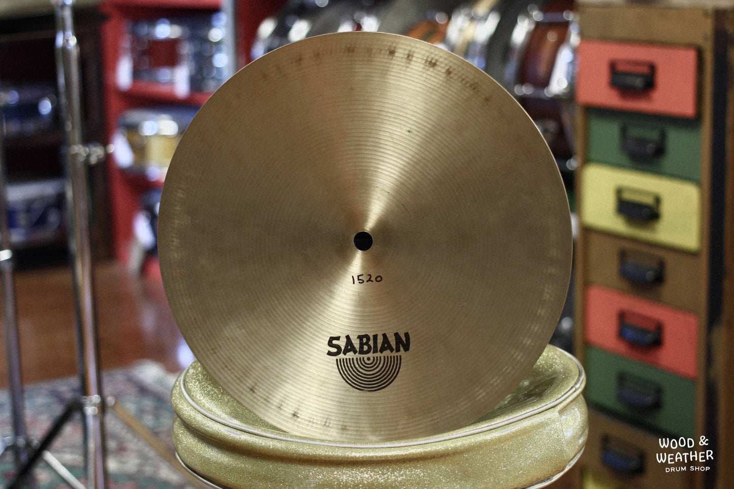 Used Sabian 10" Bell Disc Cymbal 1520g