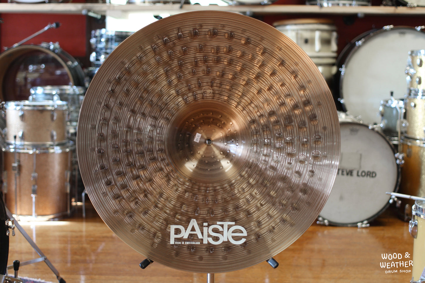Used Paiste 24" 900 Series Mega Bell Ride Cymbal 4128g