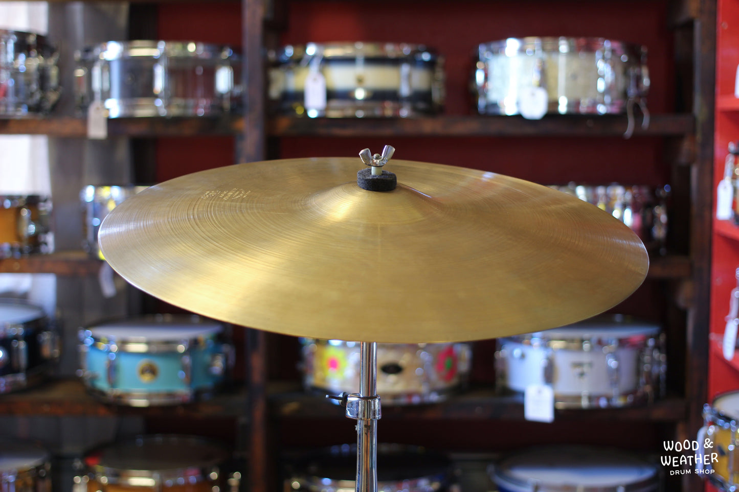 1950s A. Zildjian 20" "Large Stamp" Ride Cymbal 2243g