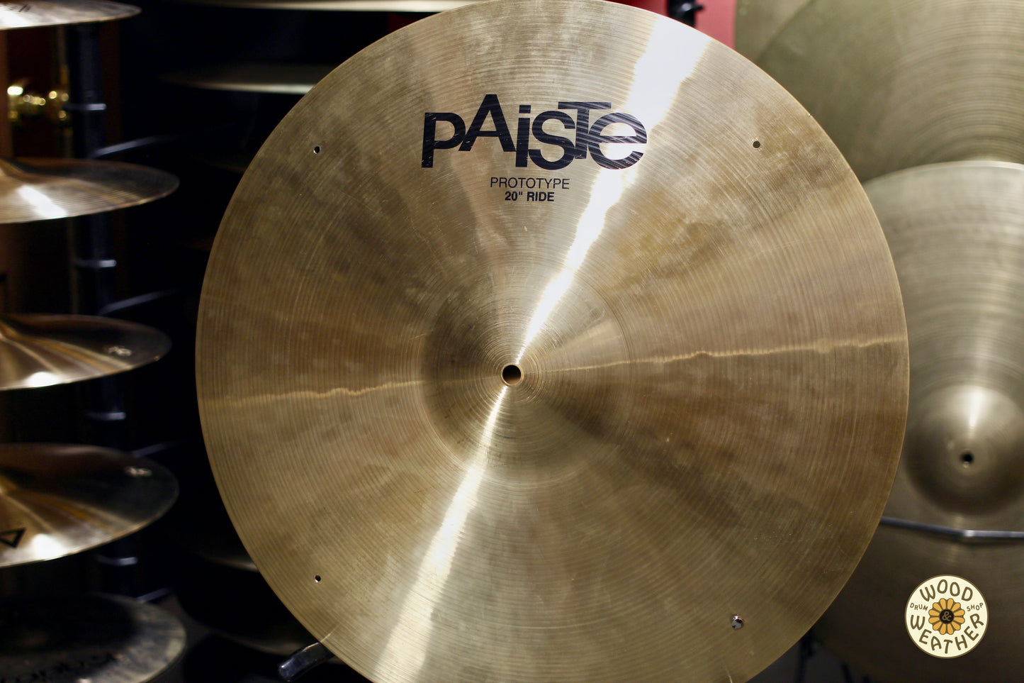 Used Paiste 20" Twenty Prototype Ride Cymbal 2166g