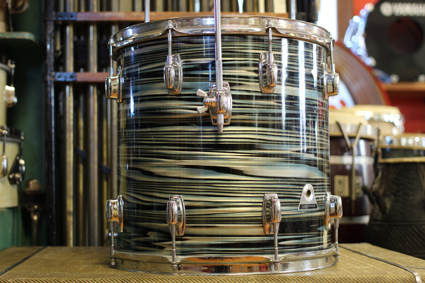 1970's Ludwig Standard S-300 in Blue Strata 14x20 14x14 5x14 8x12