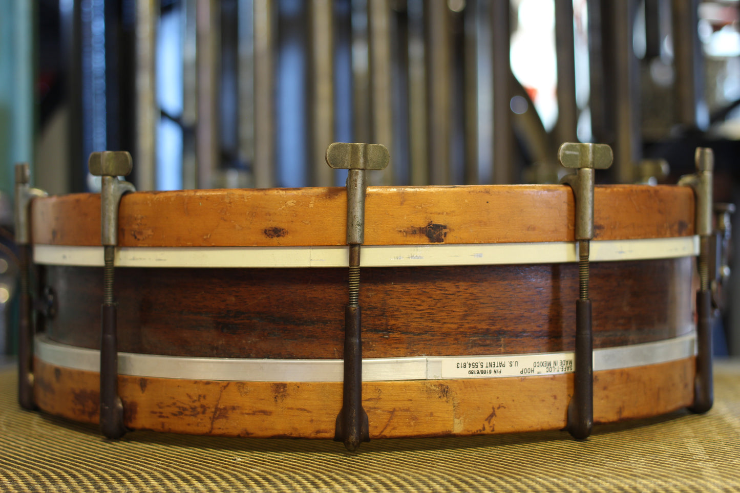 1920's Ludwig & Ludwig 3"x14" Thumb Rod Snare Drum