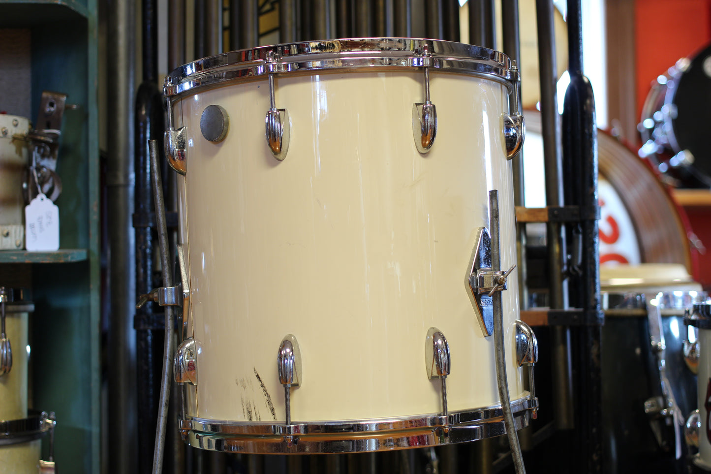 1960's Gretsch Progressive Jazz in White Gloss 14x20 14x14 8x12