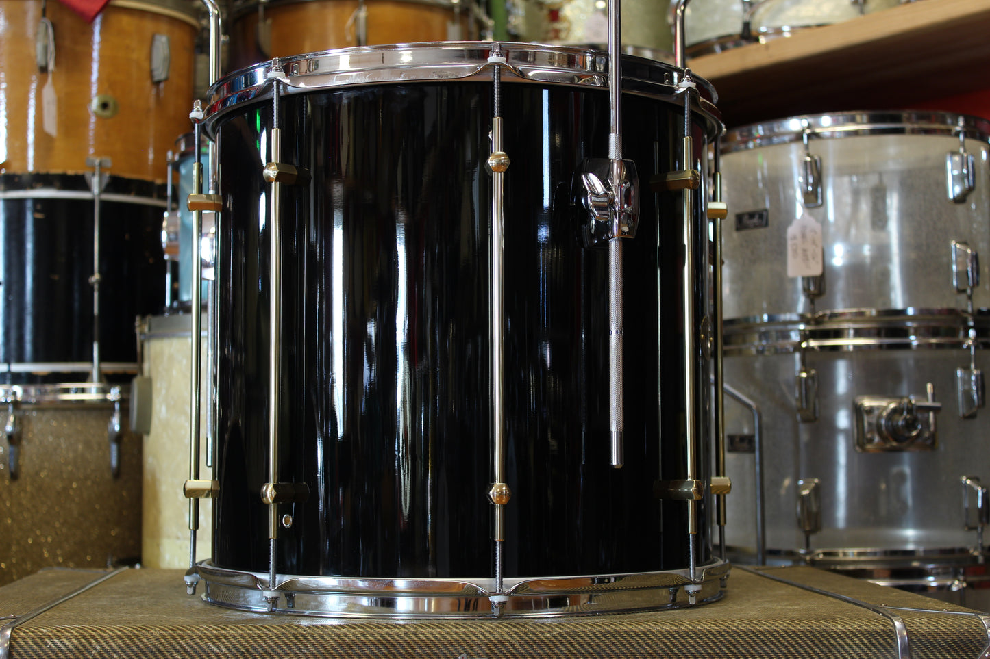 Noble & Cooley CD Maple in Piano Black Gloss 14x22 15x16 9x13