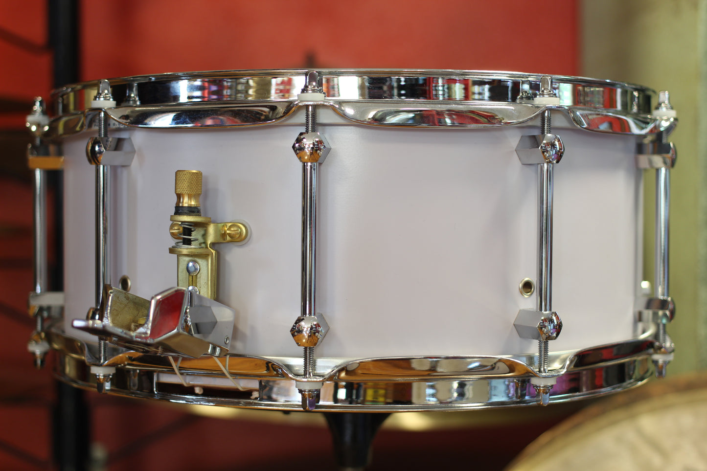 Noble & Cooley Horizon Snare Drum 6"x14" in Pastel Purple