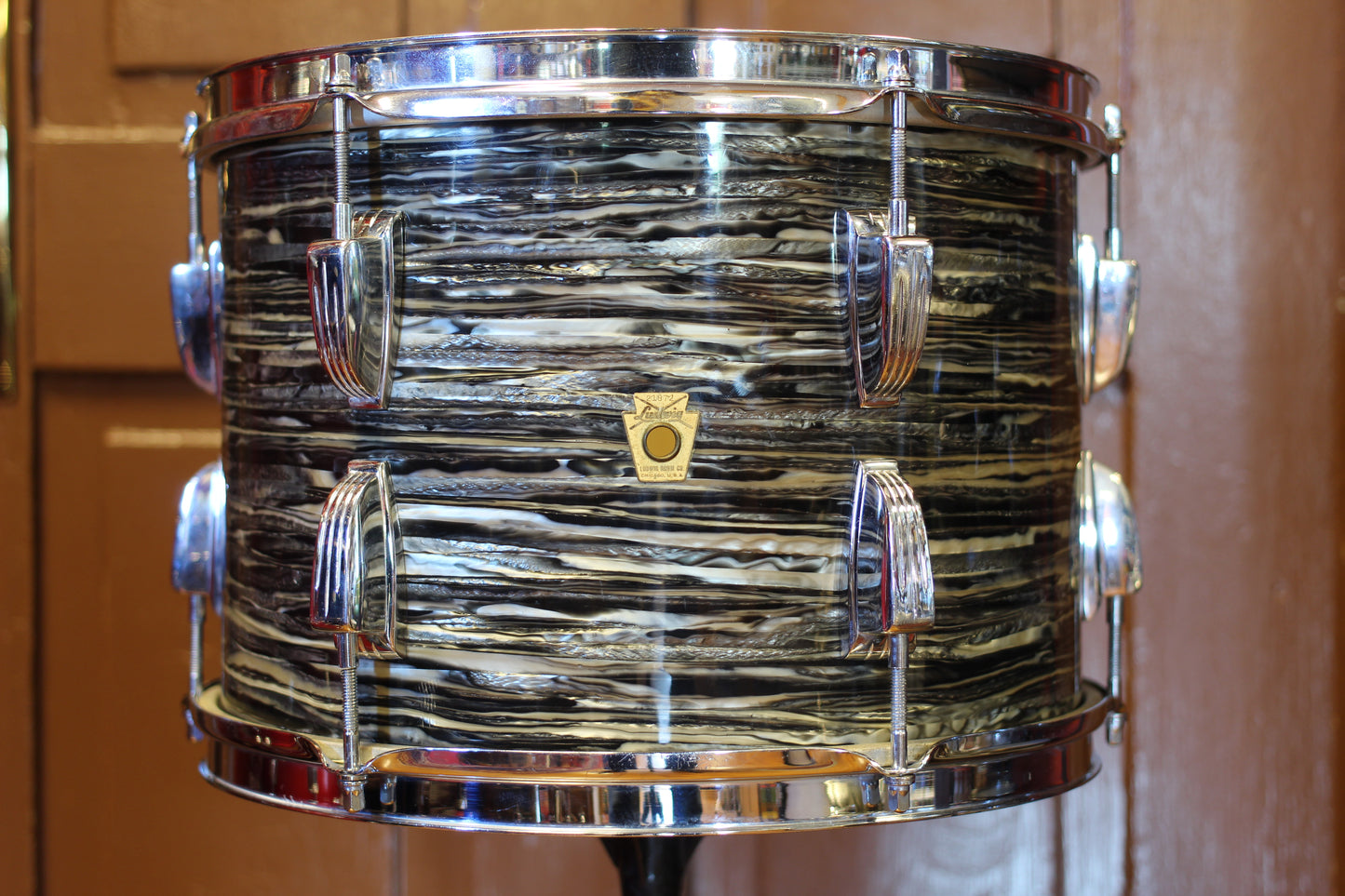 1964 Ludwig Super Classic in Oyster Black Pearl 14x22 16x16 9x13 5.5x14