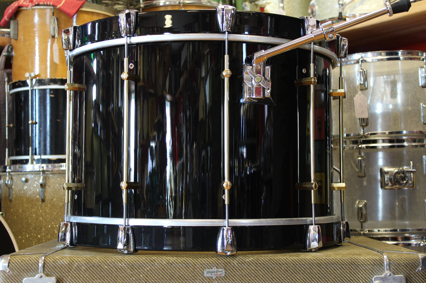 Noble & Cooley CD Maple in Piano Black Gloss 14x22 15x16 9x13