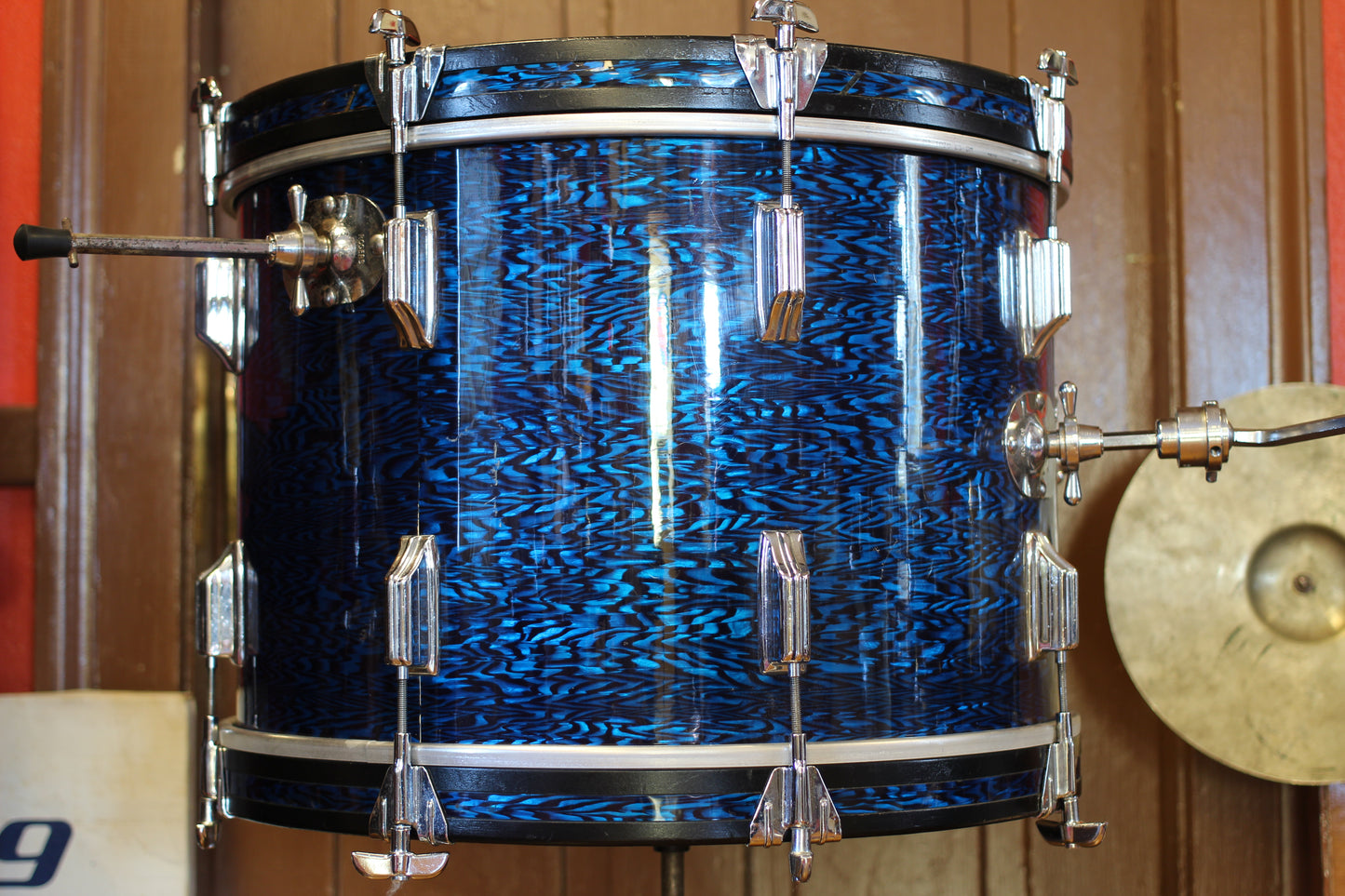 1960's Rogers Holiday in Blue Onyx Pearl 14x20 16x16 8x12