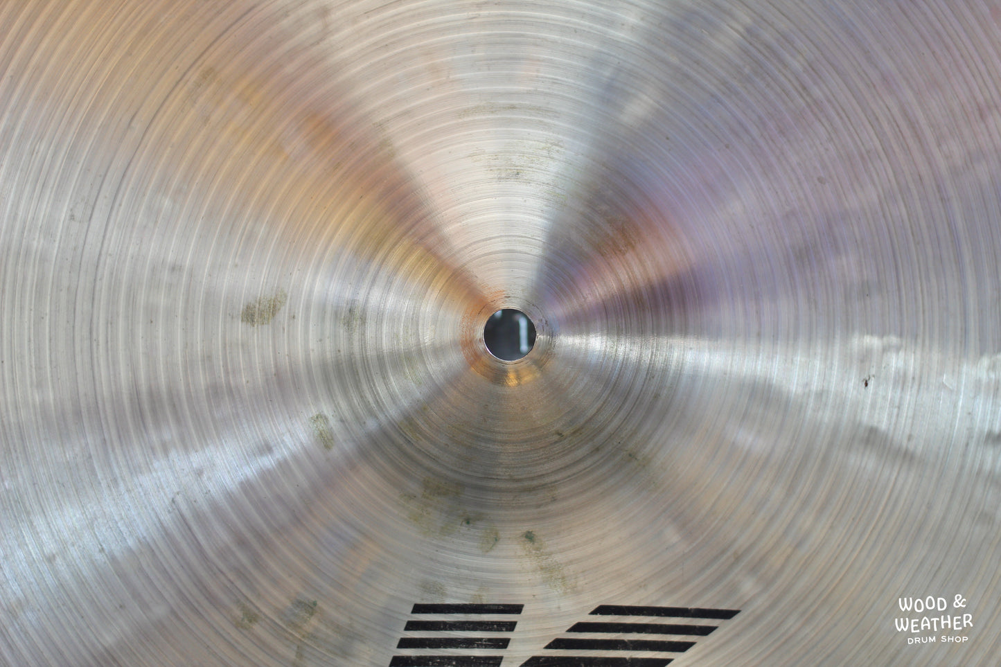 1980s Zildjian 15" K Dark Crash Cymbal 874g
