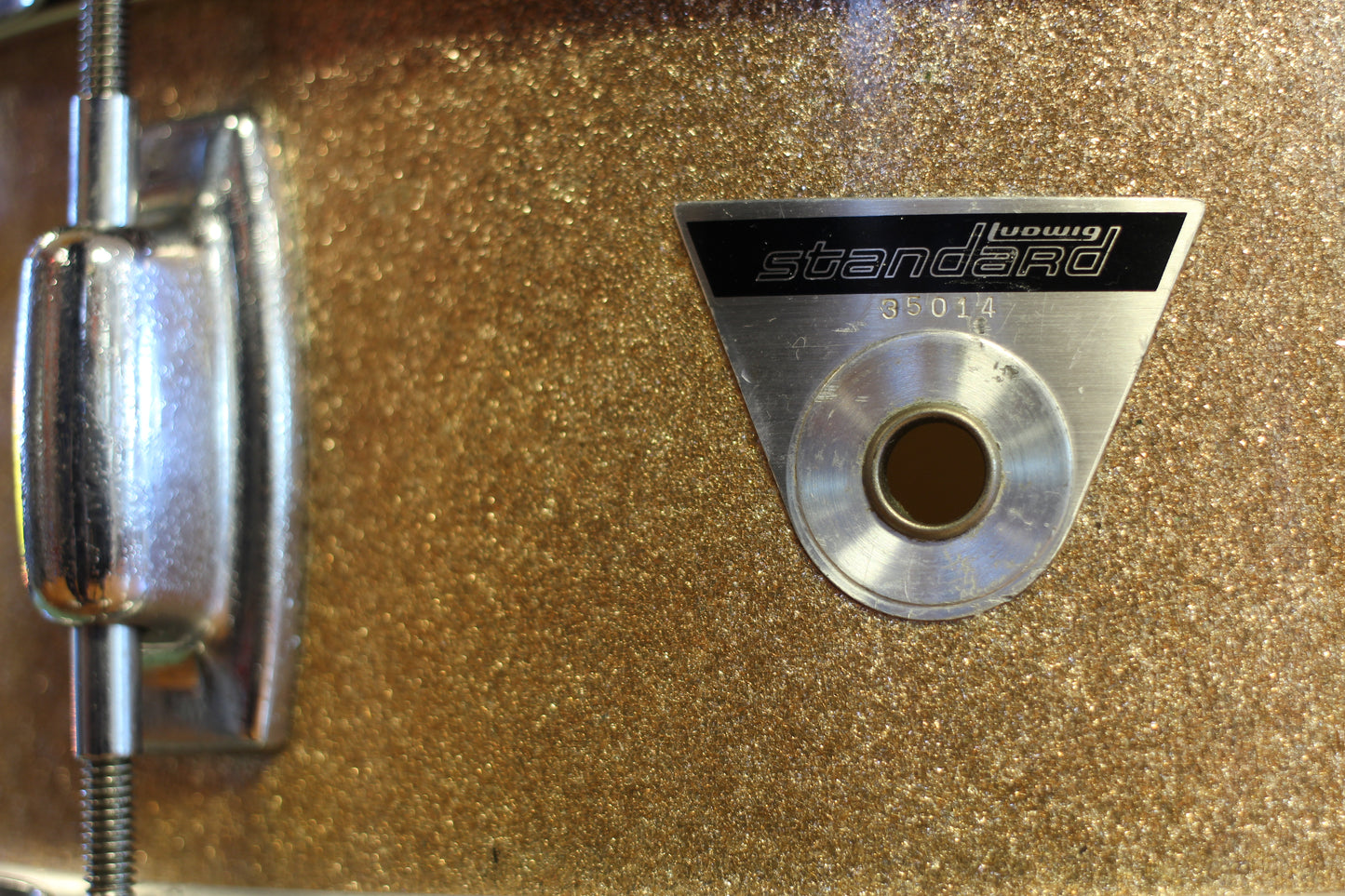 1970's Ludwig Standard 5"x14" Snare Drum in Silver Mist