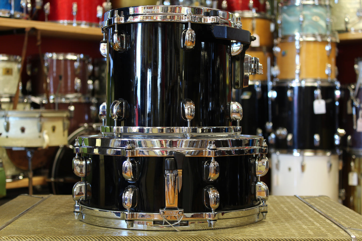 00's Tama MIJ Starclassic Performer in Black Gloss 10-12-13-14-16-22