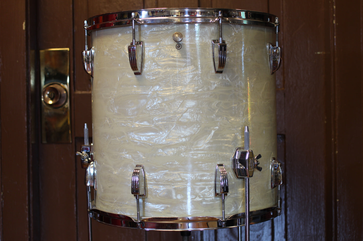 1950's WFL 'New Yorker' in White Marine Pearl 12x22 16x16 9x13