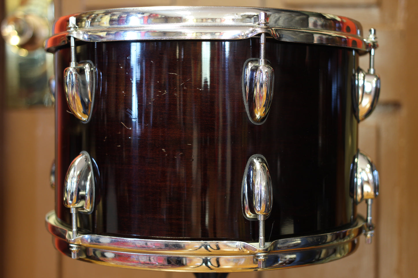 1990's Slingerland Artist Custom in Mahogany 14x20 14x14 5.5x14 8x12 8x10