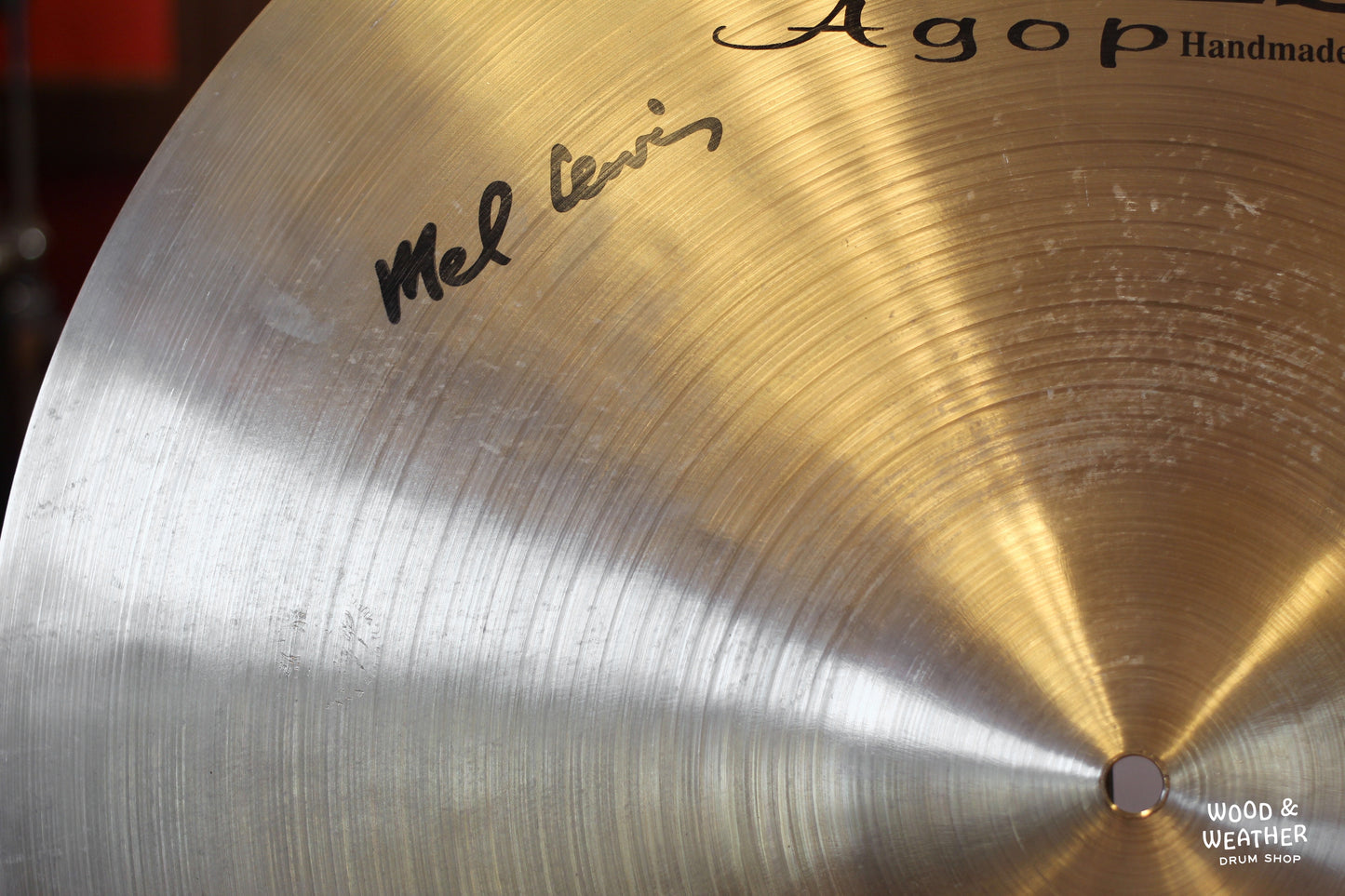Used Istanbul Agop 22" Mel Lewis Ride Cymbal 2480g
