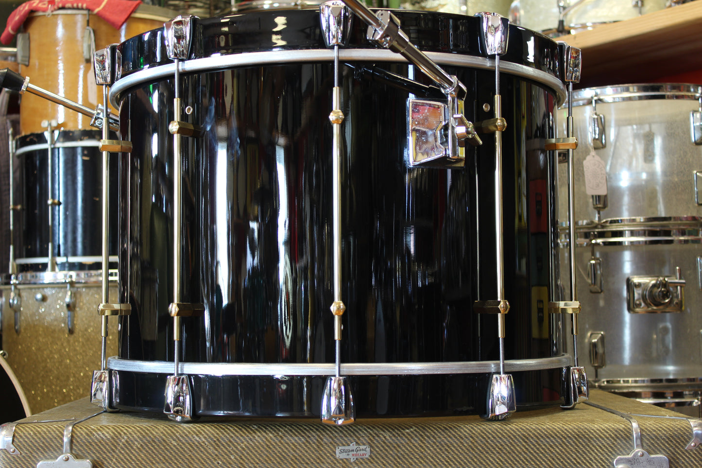 Noble & Cooley CD Maple in Piano Black Gloss 14x22 15x16 9x13
