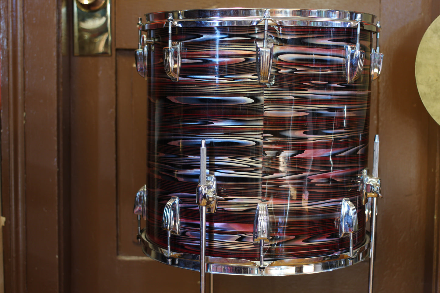 1970's Ludwig Standard 'S-330' in Ruby Strata 14x22 16x16 9x13 8x12