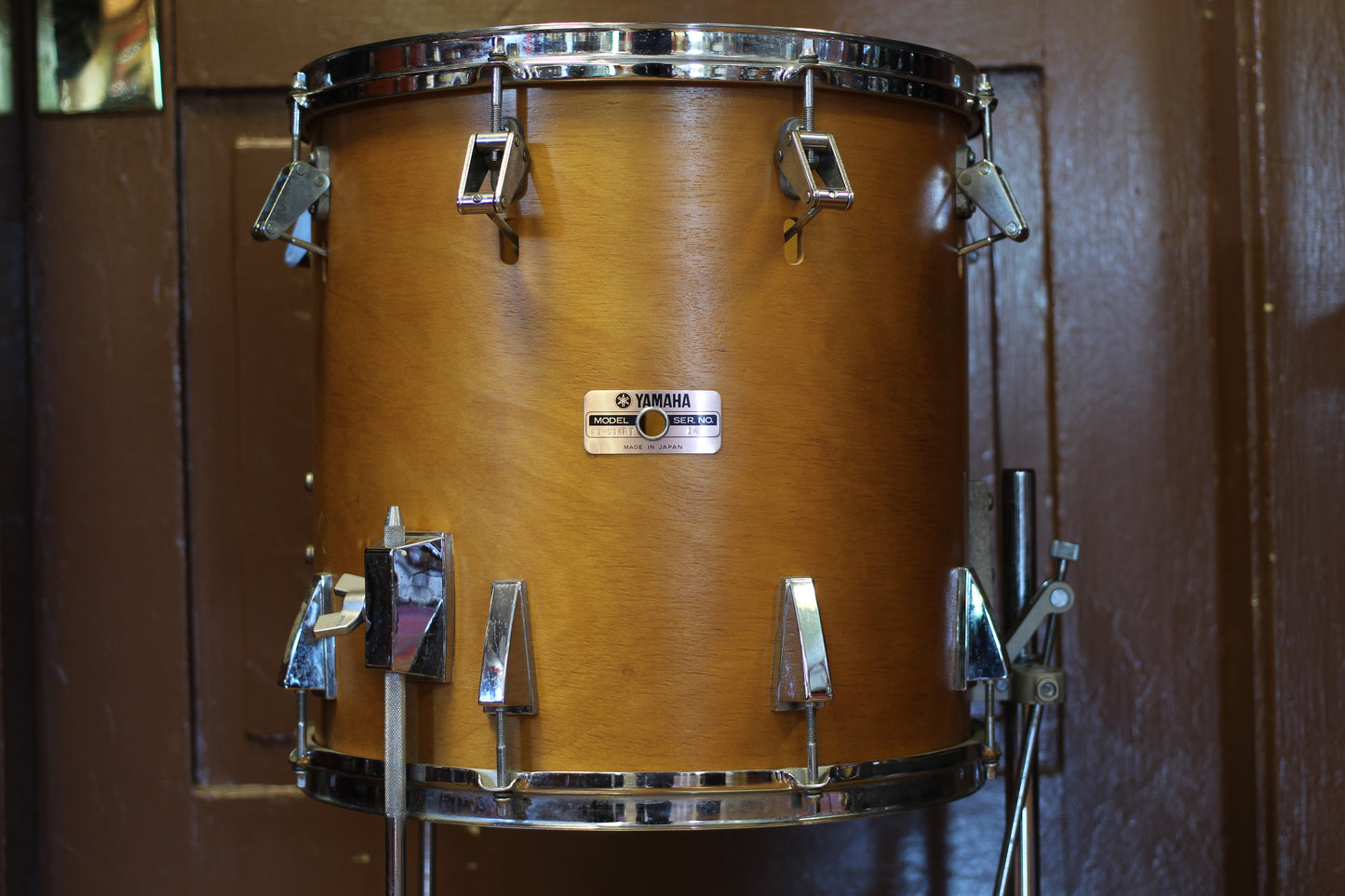 1970's Yamaha Timpani Floor Tom 14"x14" in Real Wood