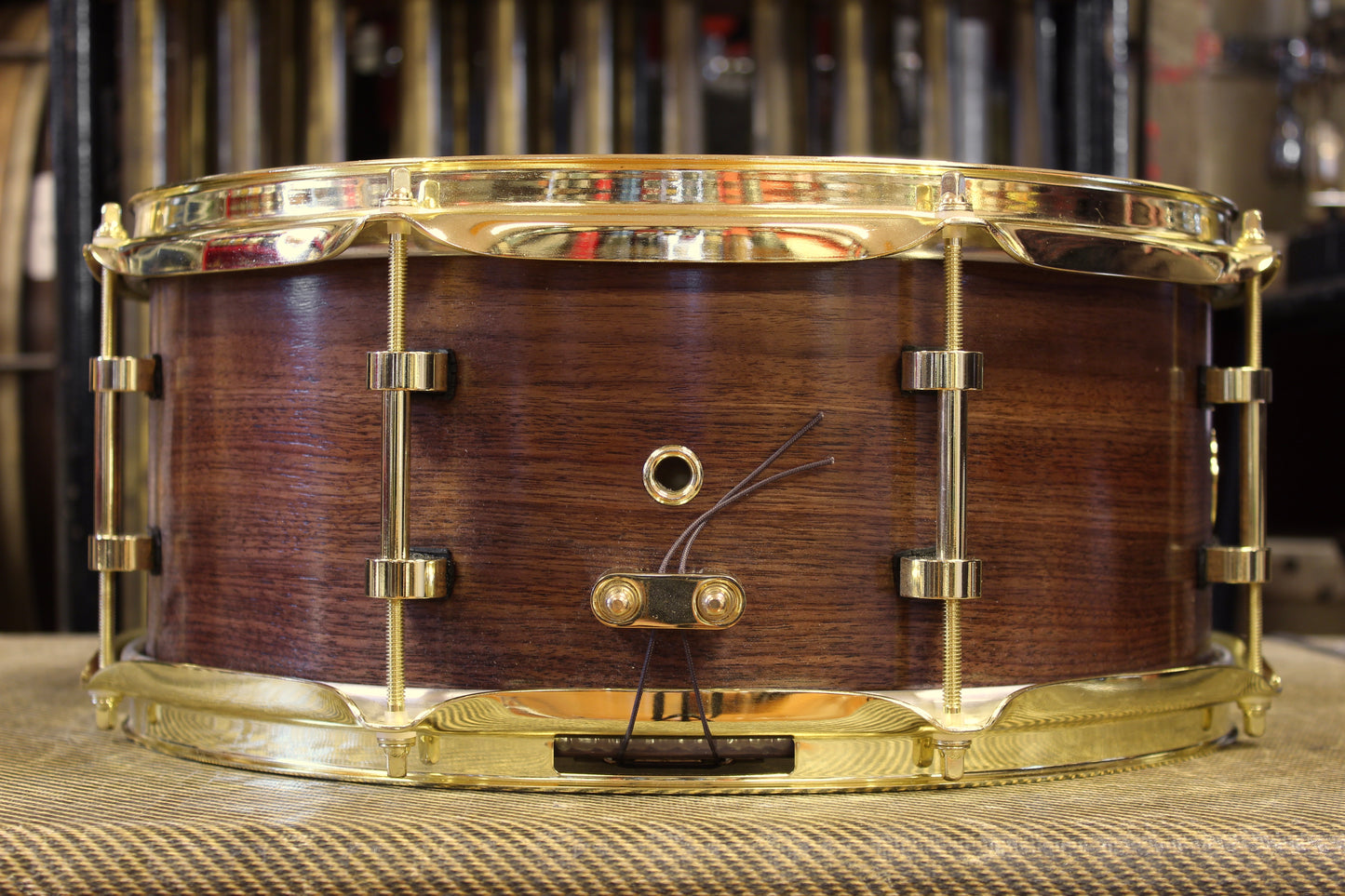 Doc Sweeney "Fagan" 6x14 Solid Walnut Snare Drum