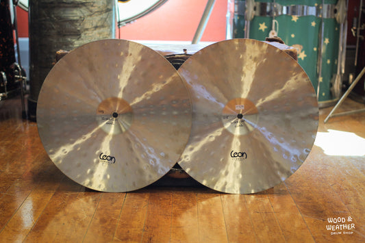 Leon Cymbals 15" Hammer Hats Hi-Hat Cymbals 1035/1215g