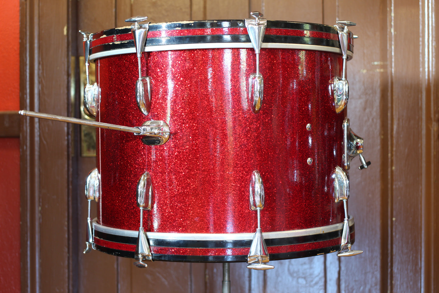 1966 Slingerland Modern Jazz outfit in Sparkling Red Pearl