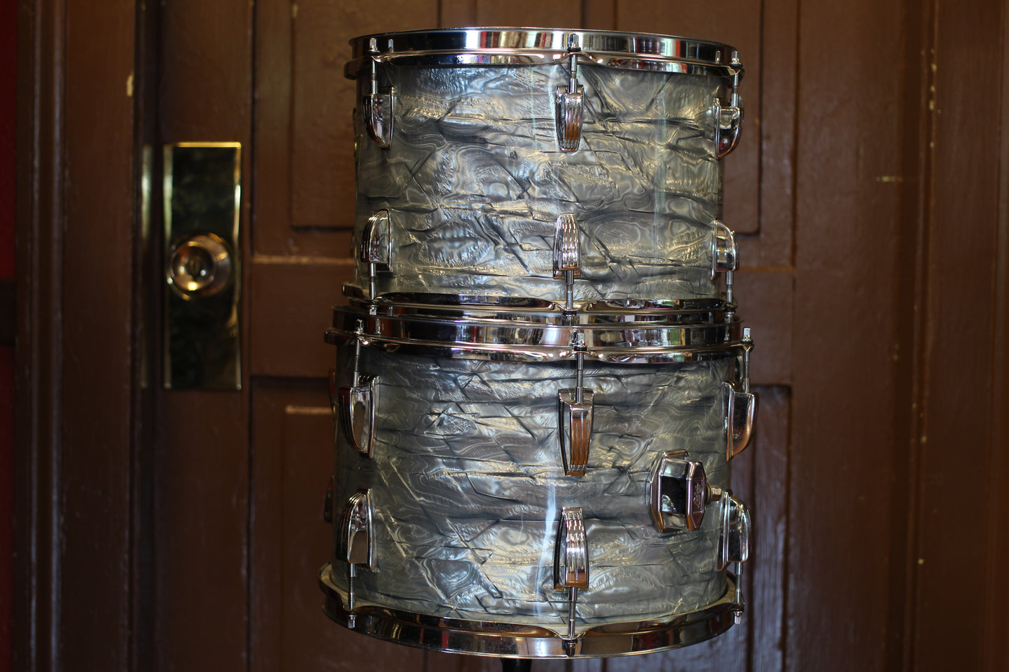 1971 Ludwig 'Big Beat' in Sky Blue Pearl 14x24 16x16 9x13 8x12