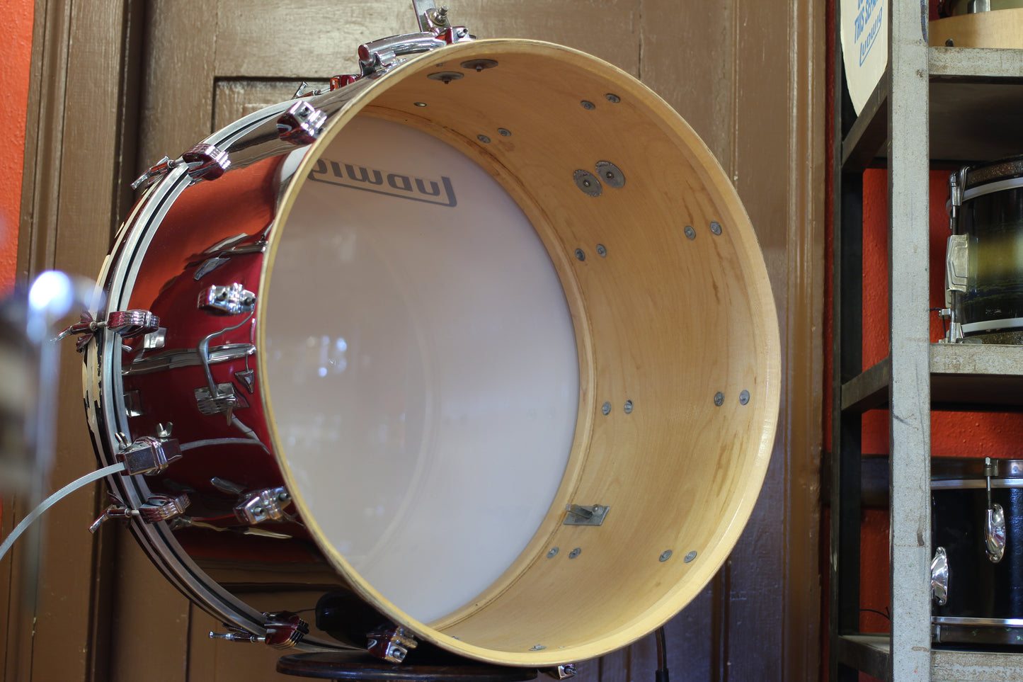 1973 Ludwig Pro Beat in Chrome 14x24 16x18 16x16 10x14