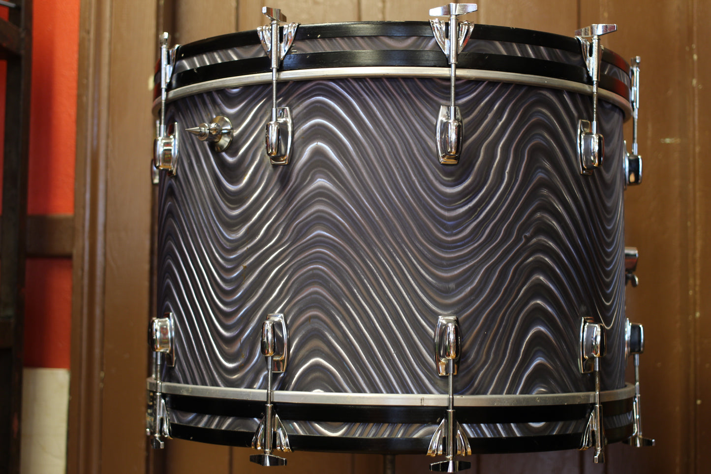 1969 Ludwig Standard S-320 in Charcoal Astro 14x22 16x16 9x13