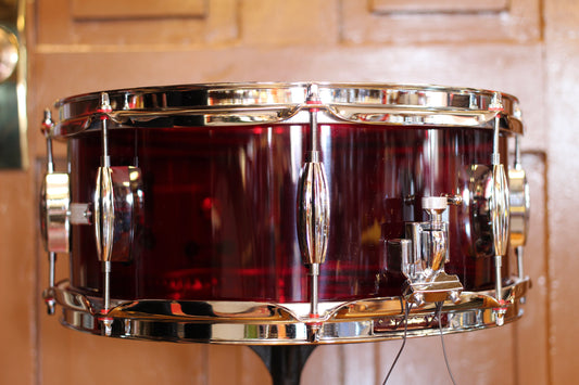 Standard Drum Company 6"x14" Red Acrylic Snare Drum